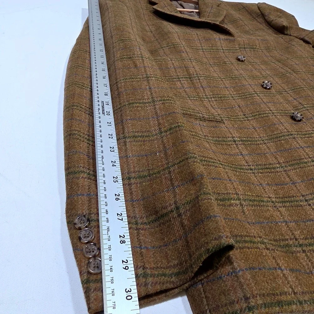Burberry London Sport Coat Mens Custom Brown Plaid Amare Stoudemire NBA Owned